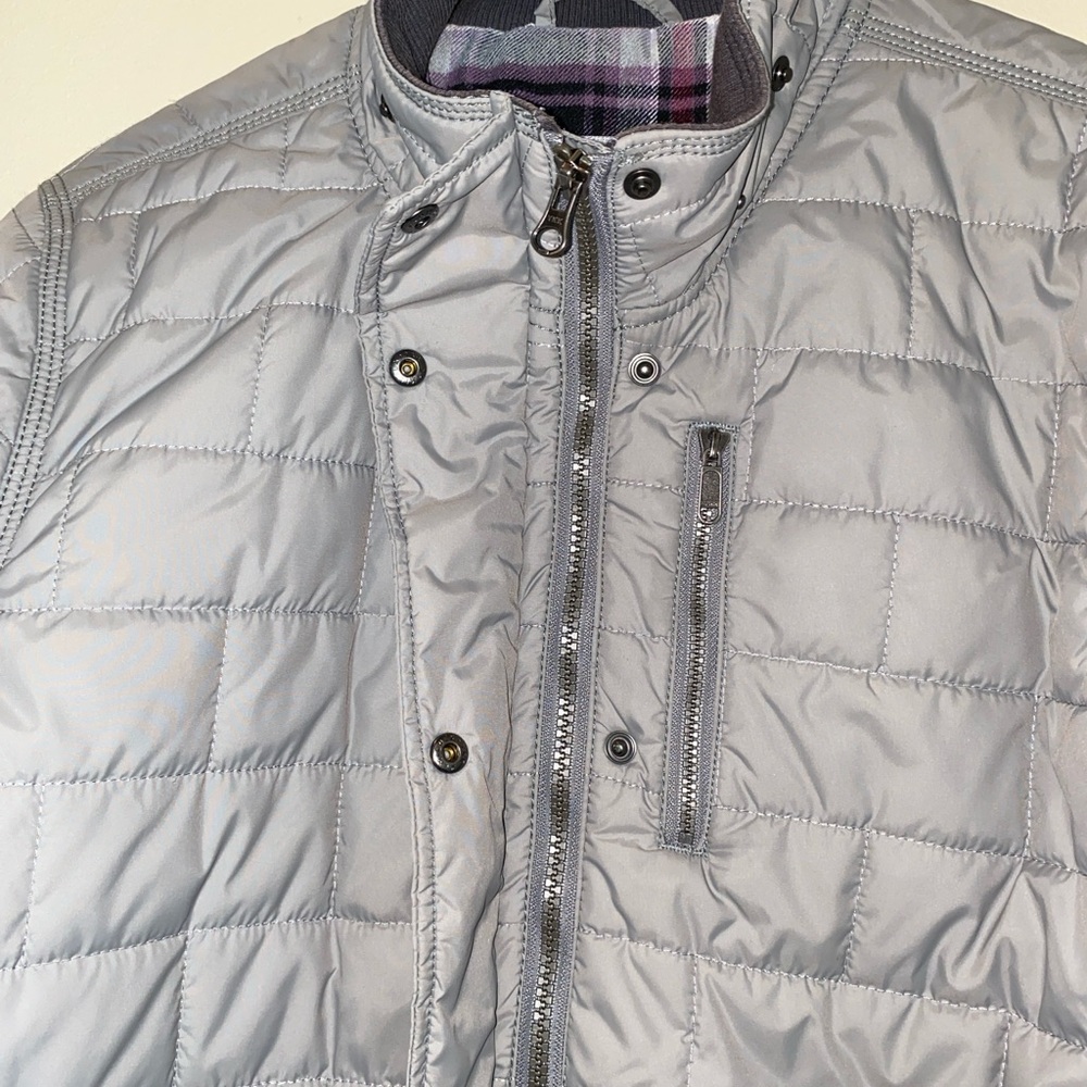 Carhartt Women’s Small 4/6 Amoret Puffer Style Gray Hooded Long Coat Good Cond - Picture 5 of 16